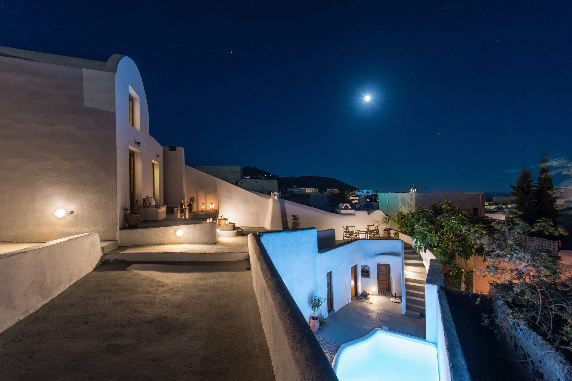 Villa Klytia Megalochori  Exteriér fotografie